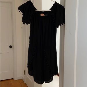 Mini black romper